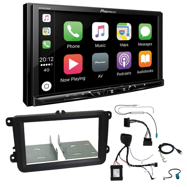 Pioneer SPH-DA230DAB Bilradiopakke (UAR) VW (2016-2023) m/Comp.Media/Disco.Media 