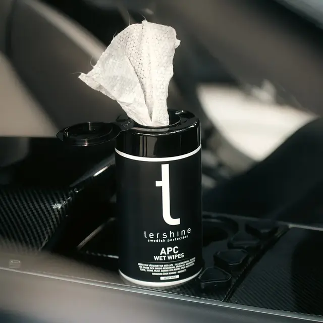Tershine APC Wet Wipes Grønt Eple 