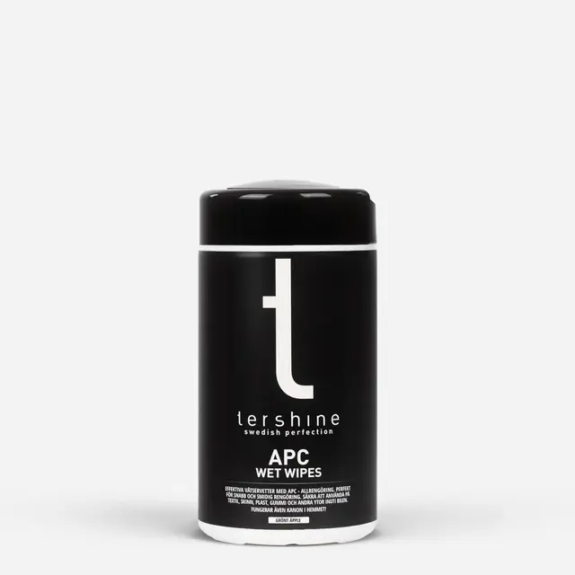 Tershine APC Wet Wipes Grønt Eple 