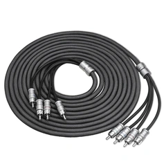 Recoil Echo Max Premium RCA-kabel 5,1 Meter, OFC, 4-kanals