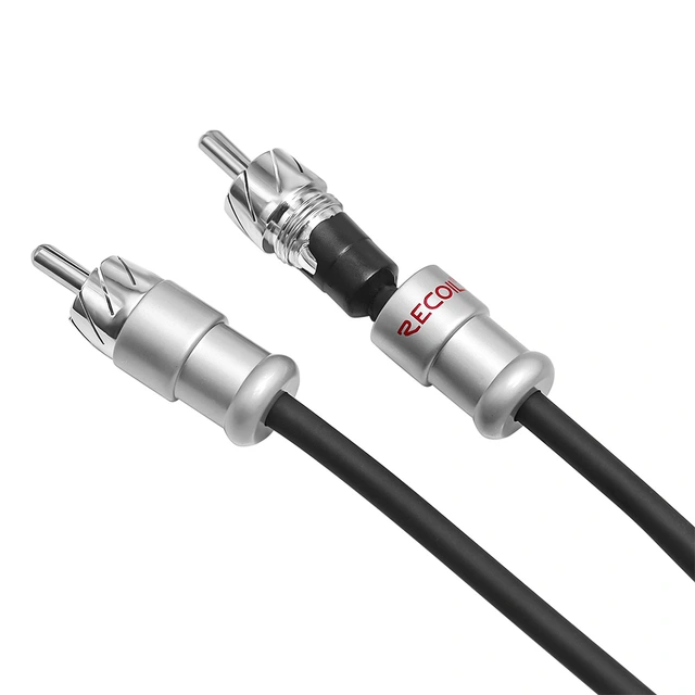 Recoil Echo Max Premium RCA-kabel 2,7 Meter, OFC, 2-kanals 