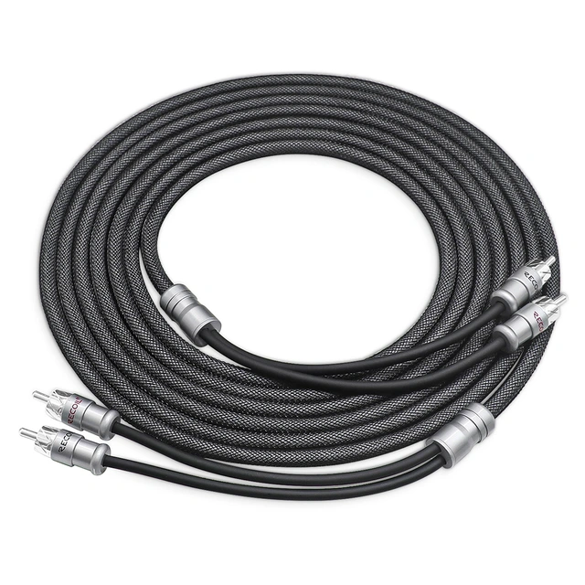 Recoil Echo Max Premium RCA-kabel 3,6 Meter, OFC, 2-kanals 