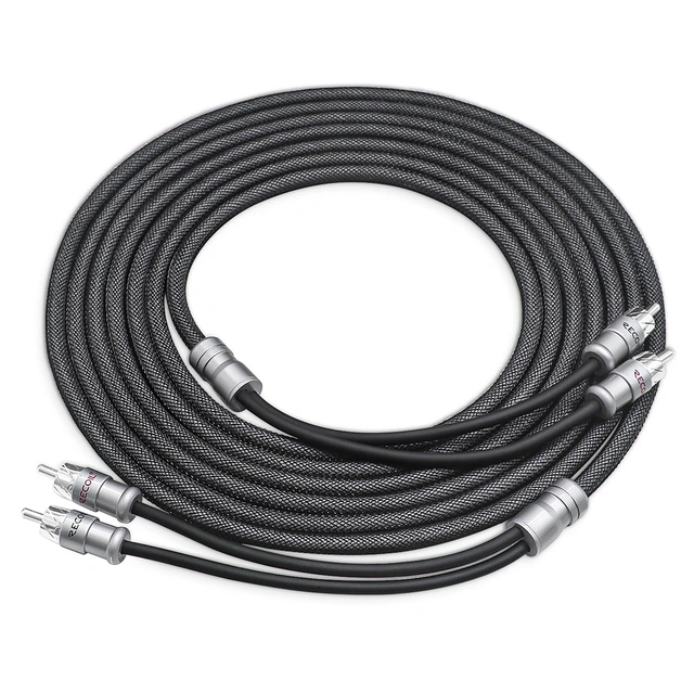Recoil Echo Max Premium RCA-kabel 5,1 Meter, OFC, 2-kanals 