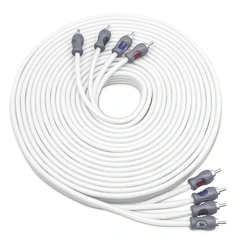 Recoil Marine Echo Plus RCA-kabel 7 Meter, OFC, 4-kanals