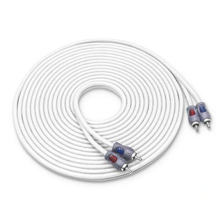 Recoil Marine Echo Plus RCA-kabel 6,1 Meter, OFC, 2-kanals