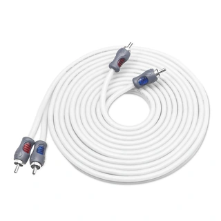 Recoil Marine Echo Plus RCA-kabel 3,6 Meter, OFC, 2-kanals