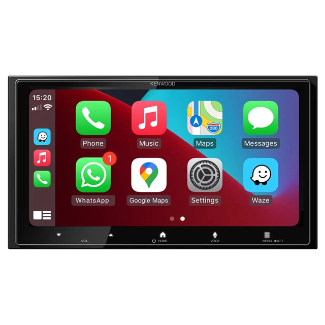 Kenwood DMX7525DABS DAB+, 6,8", Trådløs Carplay/Android Auto 