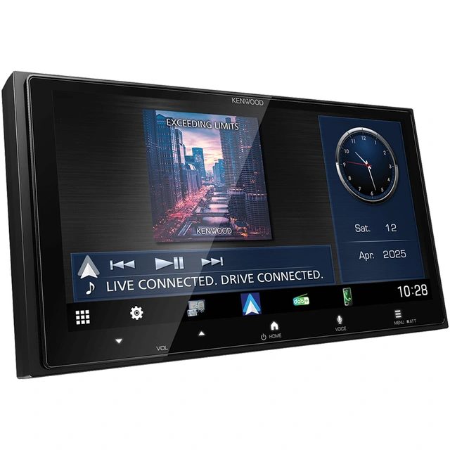 Kenwood DMX7525DABS DAB+, 6,8", Trådløs Carplay/Android Auto 