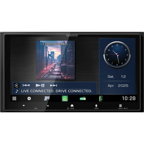 Kenwood DMX7525DABS DAB+, 6,8", Trådløs Carplay/Android Auto