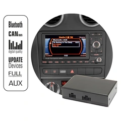 ConnectED Bluetooth Audio/AUX adapter Audi/Lamborghini m/RNS-E (2009-2015)