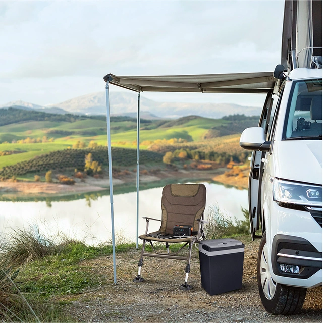 Sonopower MPS-100 bærbar strømforsyning 100W, USB/USB-C, 230VAC, 14V DC, Led-lys 