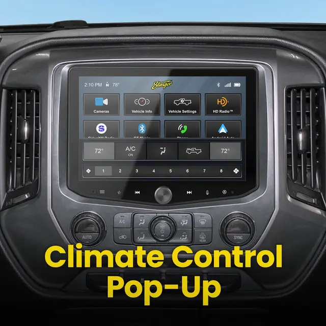 Stinger HORIZON10 iX210E-GM1 Chevy Silverado/GMC Sierra (2014-2018) 