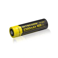 Nitecore 18650 batteri 2300 mAh, oppladbart Li-Ion