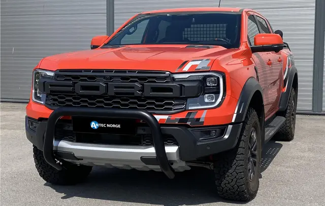 Antec Wide EU Frontbøyle 76mm Sort Ford Ranger Raptor 2023-> 