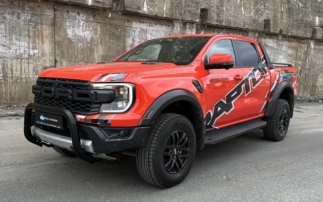 Antec Wide EU Frontbøyle 76mm Sort Ford Ranger Raptor 2023-> 