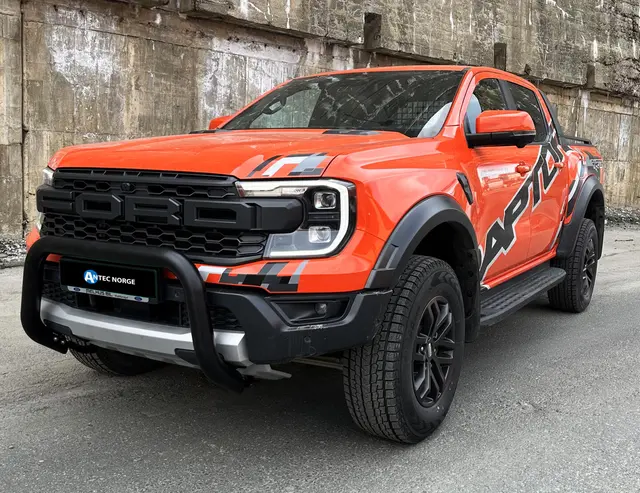 Antec Wide EU Frontbøyle 76mm Sort Ford Ranger Raptor 2023-> 