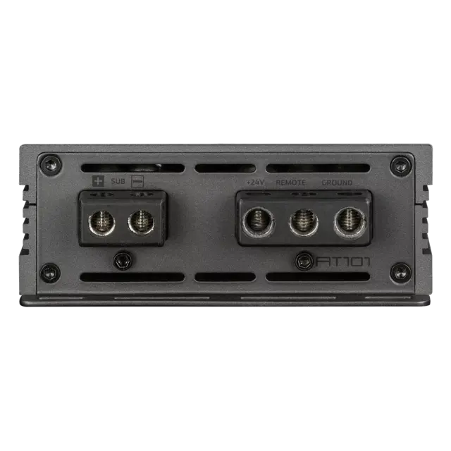 Axton AT101 monoforsterker 380W RMS, 2 Ohm, Klasse-D, 24V 