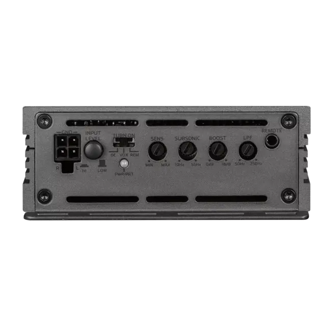 Axton AT101 monoforsterker 380W RMS, 2 Ohm, Klasse-D, 24V 