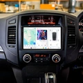 DUDU multimediaspiller med 9,5" skjerm Pajero (2014-2019) m/Navi, m/Rockford