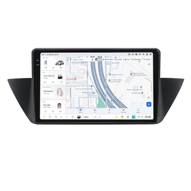 DUDU multimediaspiller med 9,5" skjerm BMW X1 (2009-2015) u/Navigasjon 