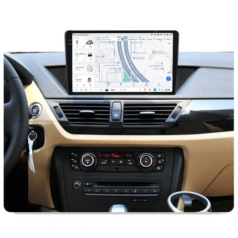 DUDU multimediaspiller med 9,5" skjerm BMW X1 (2009-2015)) u/Nav u/lydsystem