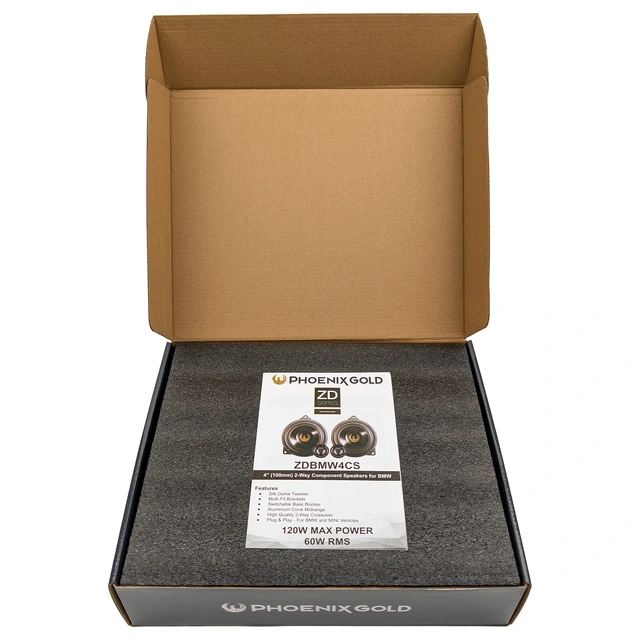 Phoenix Gold ZDBMW4CS Komponentsett Spesialtilpasset BMW/Mini 