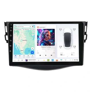 DUDU multimediaspiller med 9,5" skjerm Toyota Rav4 (2006-2012)