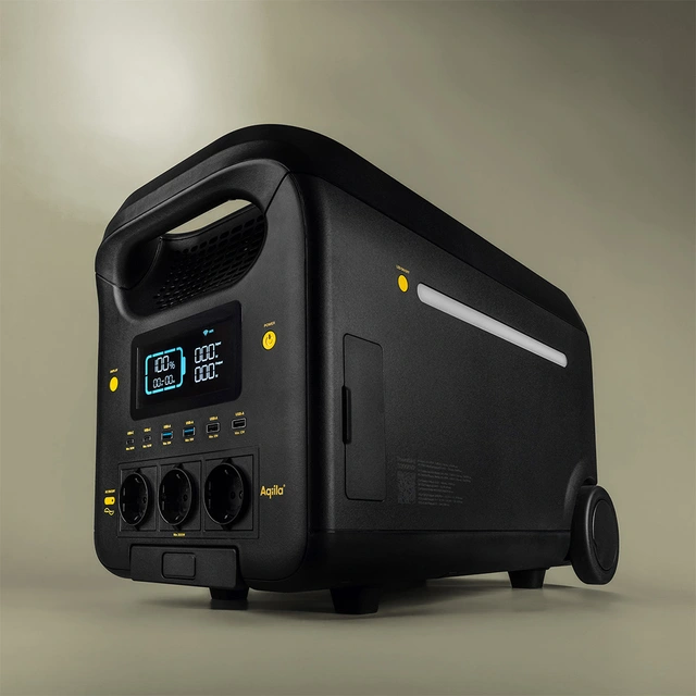 Aqiila Powerbird S3000v2 Kraftstasjon, 2560Wh 