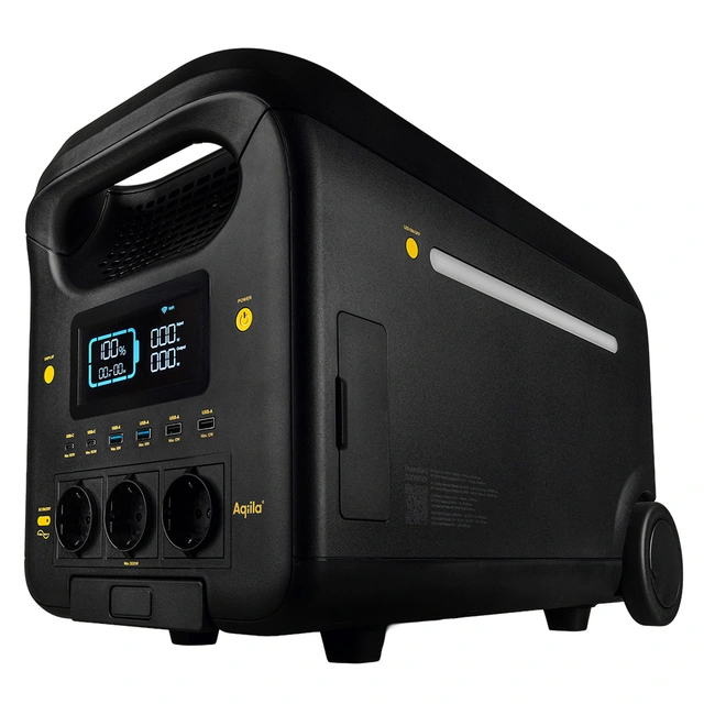 Aqiila Powerbird S3000v2 Kraftstasjon, 2560Wh 