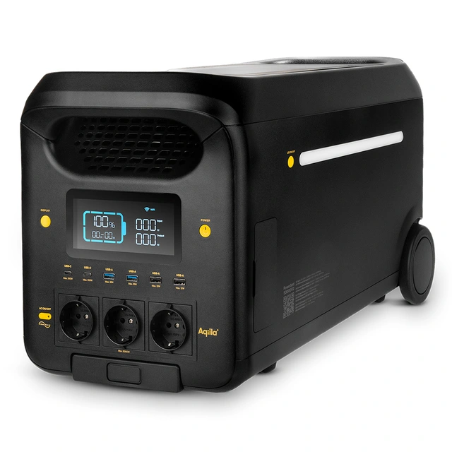Aqiila Powerbird S3000v2 Kraftstasjon, 2560Wh 