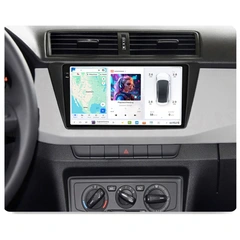 DUDU multimediaspiller med 9,5" skjerm Skoda Fabia (2015-2021)