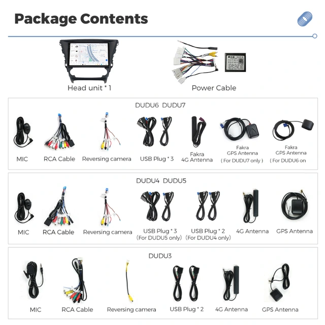 DUDU multimediaspiller med 10,1" skjerm Toyota Avensis (2016-2018) u/JBL 