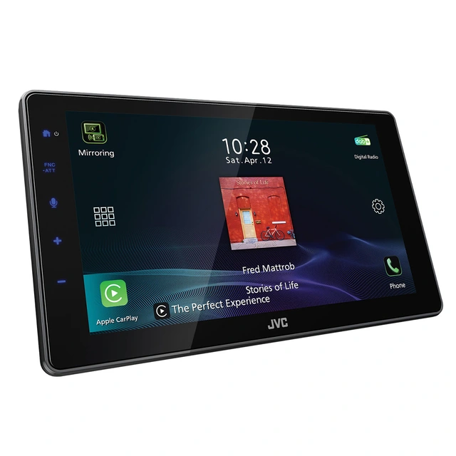JVC KW-Z900DBW Trådløs CarPlay/Android Auto, BT, DAB+ 