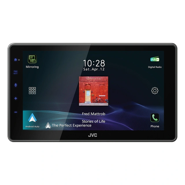 JVC KW-Z900DBW Trådløs CarPlay/Android Auto, BT, DAB+ 