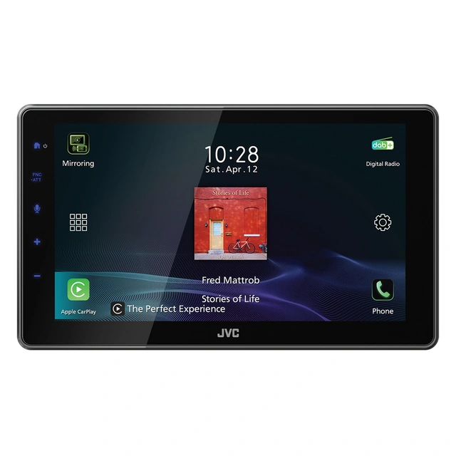 JVC KW-Z900DBW Trådløs CarPlay/Android Auto, BT, DAB+ 