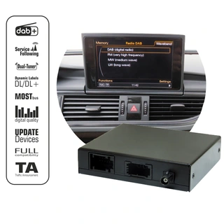 norDAB ND419 DAB+ adapter Audi m/MMI3G/3G+ u/OEM DAB