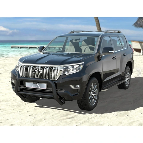 Antec EU Frontbøyle 76/51mm Sort Toyota Landcruiser 150 2018-2023