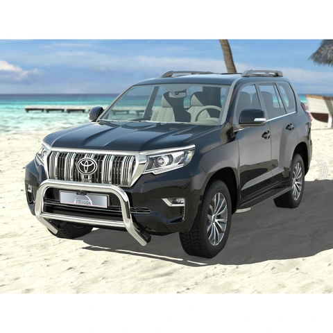 Antec EU Frontbøyle 76/51mm Krom Toyota Landcruiser 150 2018-2023