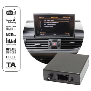 norDAB ND410 DAB+ adapter Audi/Bentley/VW m/MMI 3G/3G+ u/OEM DAB