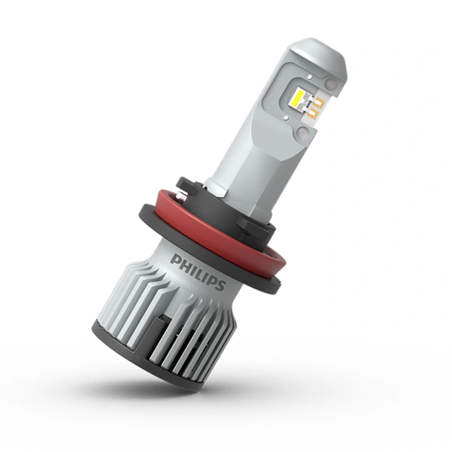 Philips H11 Ultinon Pro6000 Boost LED LED, H11, Godkjent LED pære, 2stk 