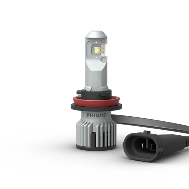 Philips H11 Ultinon Pro6000 Boost LED LED, H11, Godkjent LED pære, 2stk 