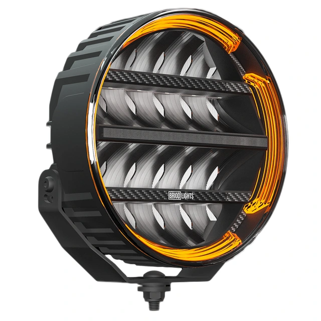 Briodlights Olympus 2.0 9" LED fjernlys 9", 12400 lumen, Posisjonslys, varsellys 