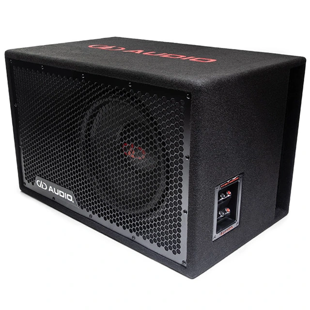 DD Audio LE-212.1a basskasse 12" i kasse, 350W RMS, 1 Ohm 