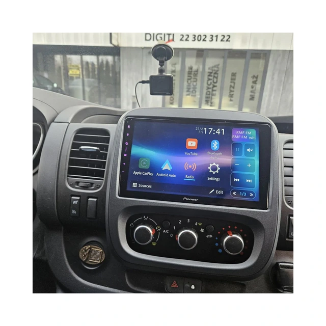 Pioneer Perfect Fit spiller til Renault Trafic/Vivaro (2015->) m/Manu AC m/Navi 