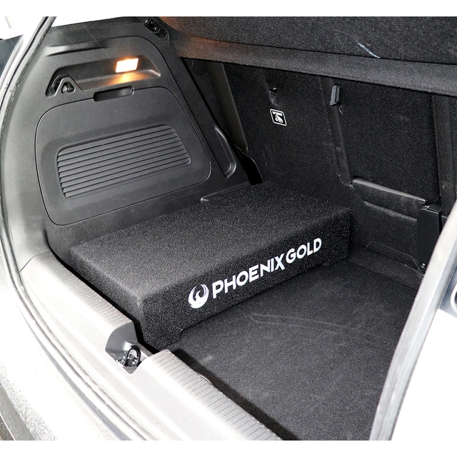 Phoenix Gold ZX210PBS basskasse 2x10" i kasse, 350W RMS, 2 Ohm 