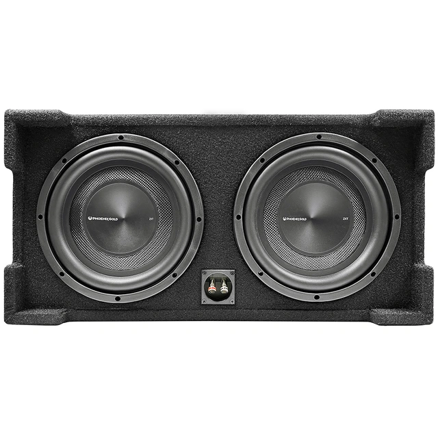 Phoenix Gold ZX210PBS basskasse 2x10" i kasse, 350W RMS, 2 Ohm 