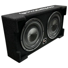 Phoenix Gold ZX210PBS basskasse 2x10" i kasse, 350W RMS, 2 Ohm