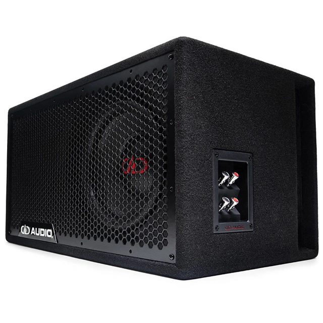 DD Audio LE-510.1a basskasse 10" i kasse, 700W RMS, 1 Ohm 