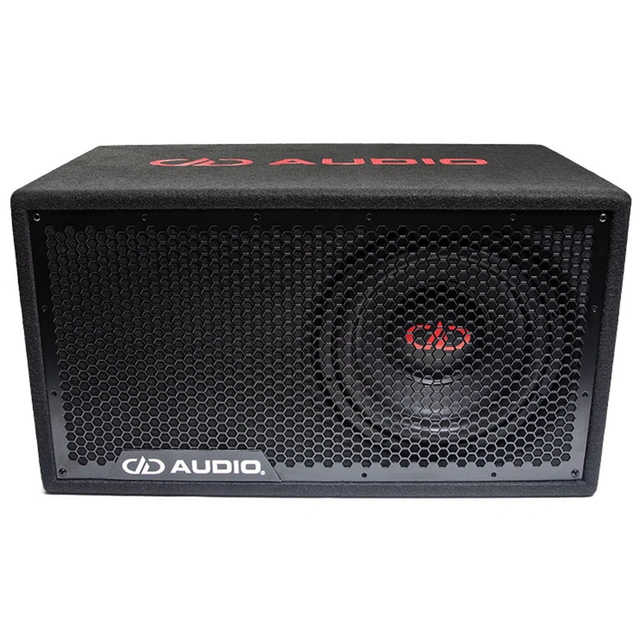 DD Audio LE-510.1a basskasse 10" i kasse, 700W RMS, 1 Ohm 