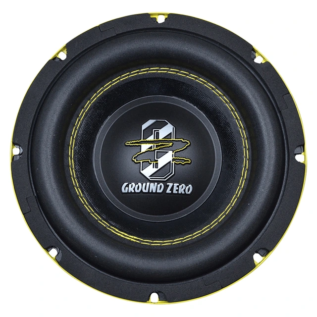 Ground Zero GZRW 8XSPL-D1 8" subwoofer 500W RMS/1000W SPL, 2x1 Ohm, KLIPPEL 